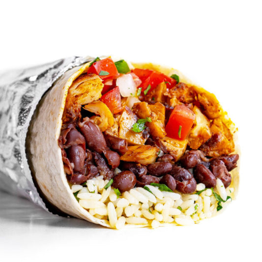 Lubna’s Loaded Burrito Combo